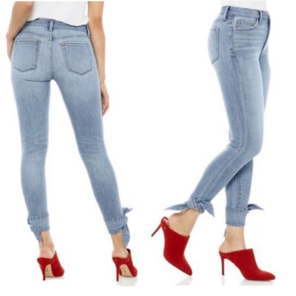 SAM EDELMAN Stiletto High Rise Skinny Crop Jeans - Picture 2 of 13